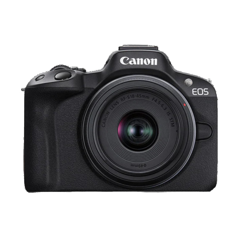 Canon EOS R50 Mirrorless Camera with 18-45mm Lens with Bag and SD Card (8021565767769)
