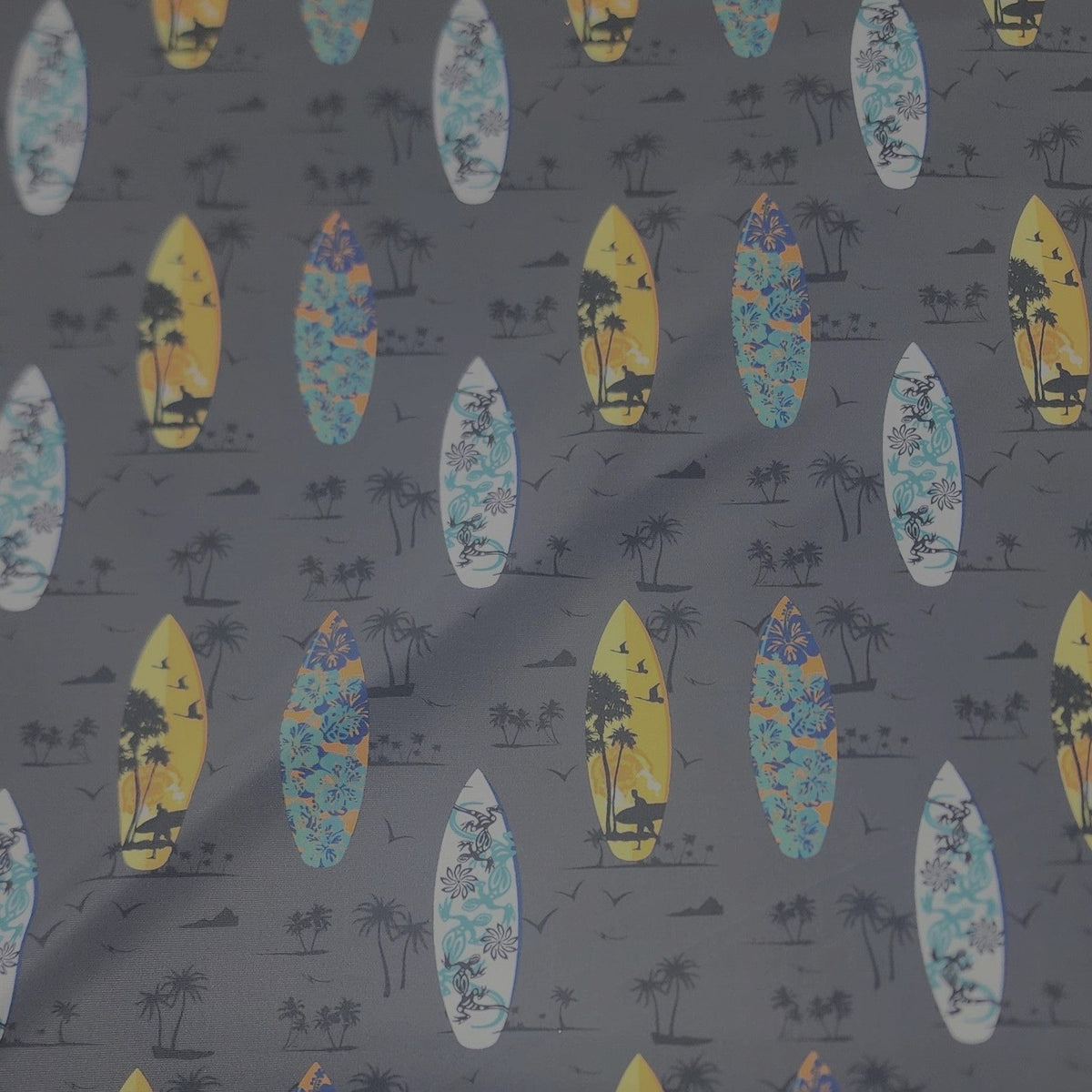 PRINTED LYCRA Dress Fabrics Printed Nylon Lycra Fabric 281 150cm (7498139500633)