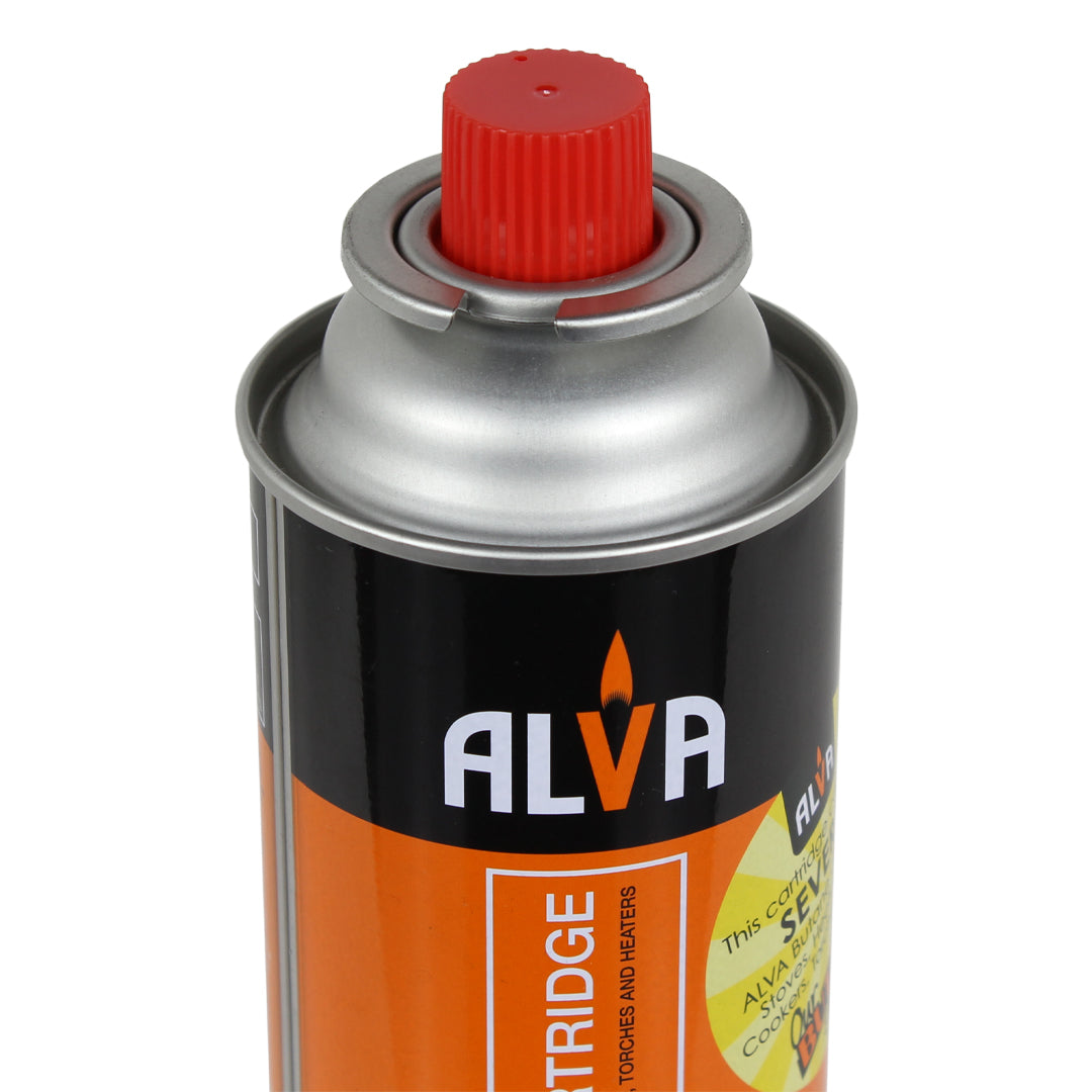 Alva 4-Pack Butane Gas Canisters 220g CCR100-4P