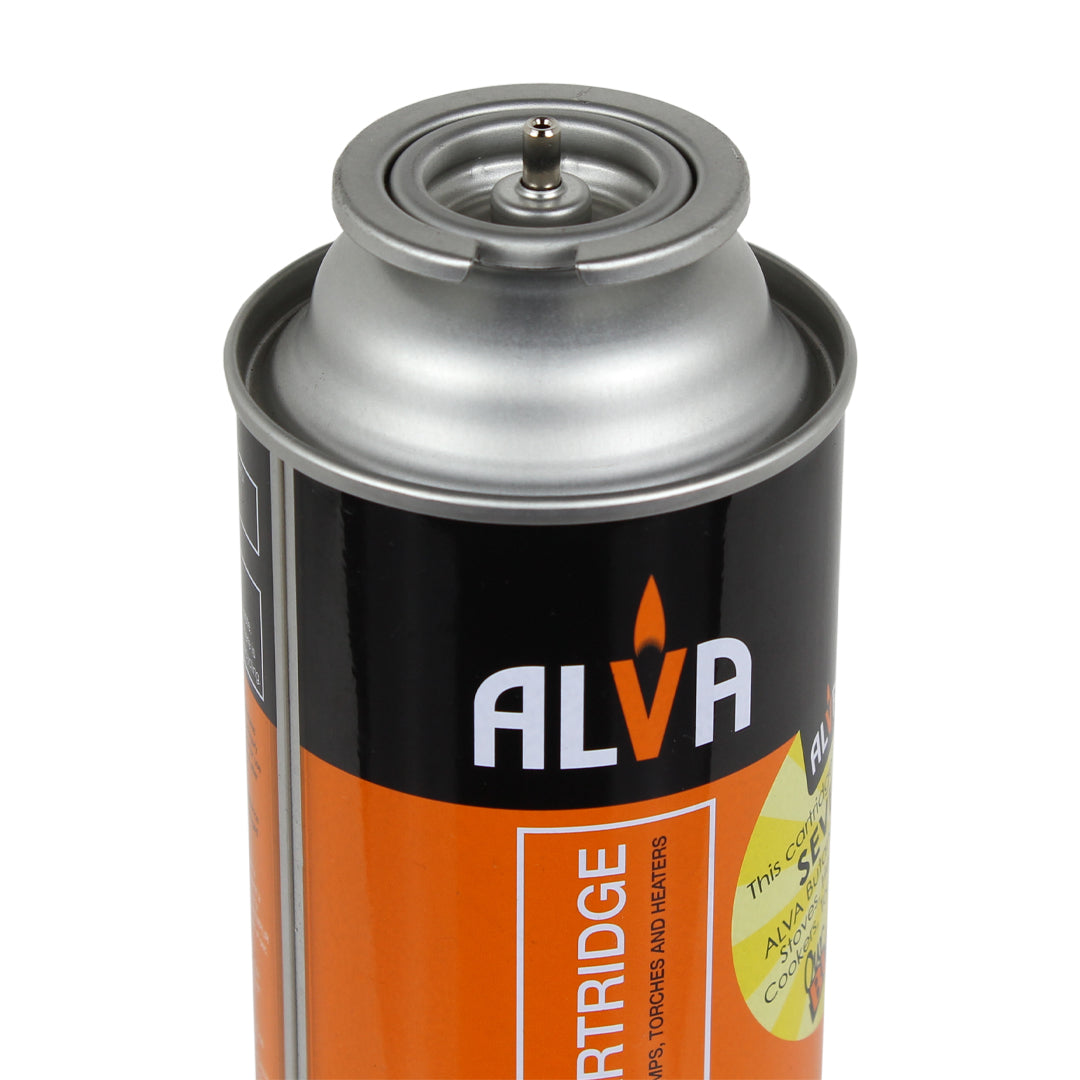 Alva 4-Pack Butane Gas Canisters 220g CCR100-4P