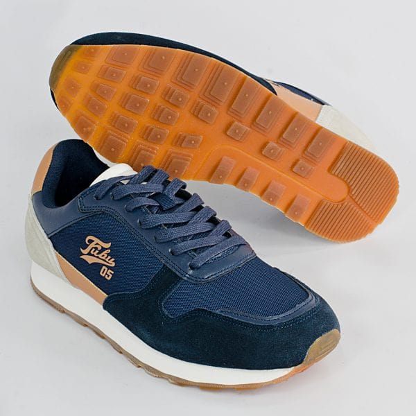 Fubu Sneakers Fubu Chigaco Sneaker Navy (7701794979929)