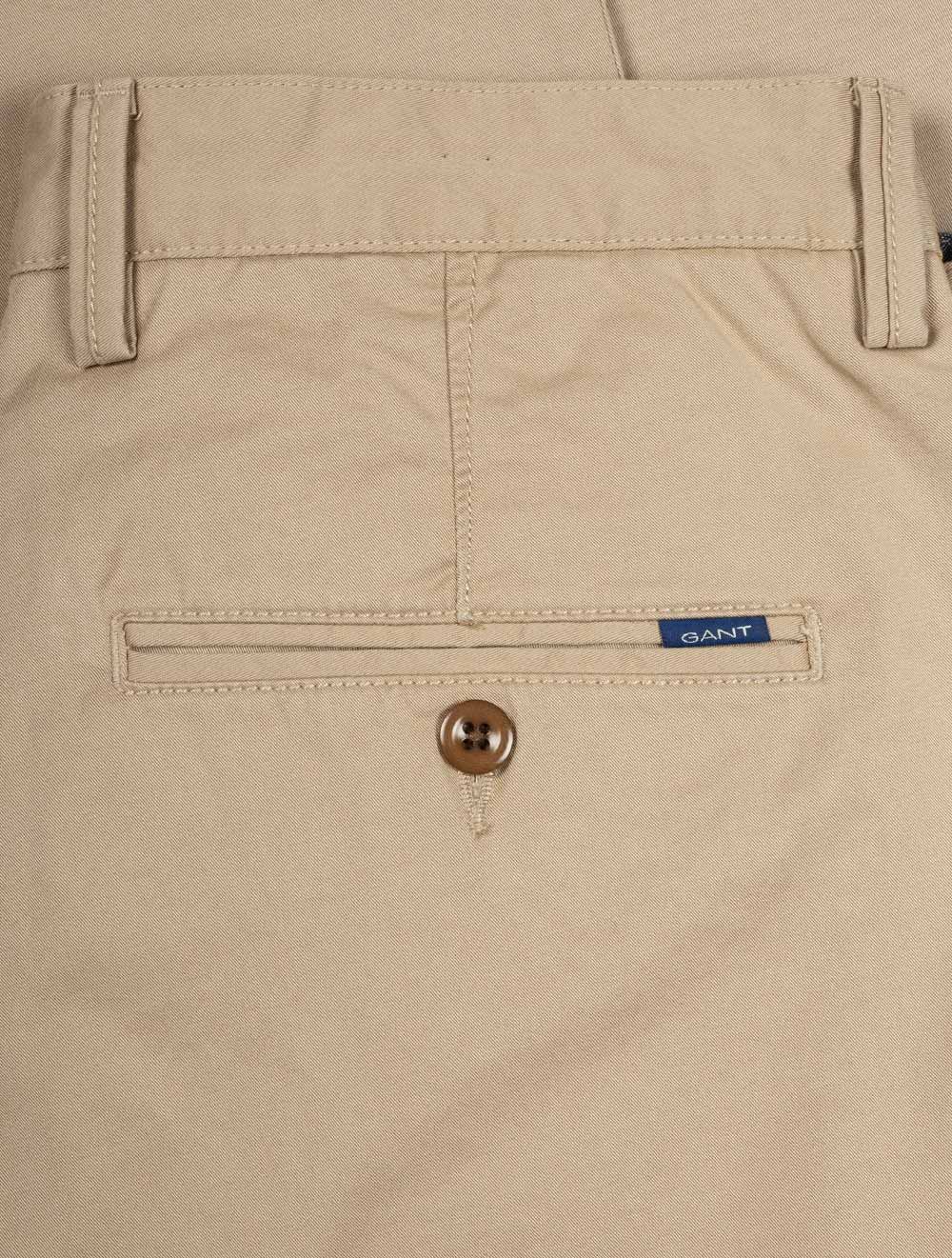 Gant Chinos Gant Hallden Twill Khaki (7138917187673)