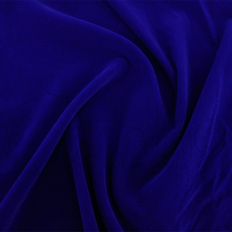 velvet Dress Fabrics Triple Velvet Fabric Royal Blue 112cm (7241187852377)