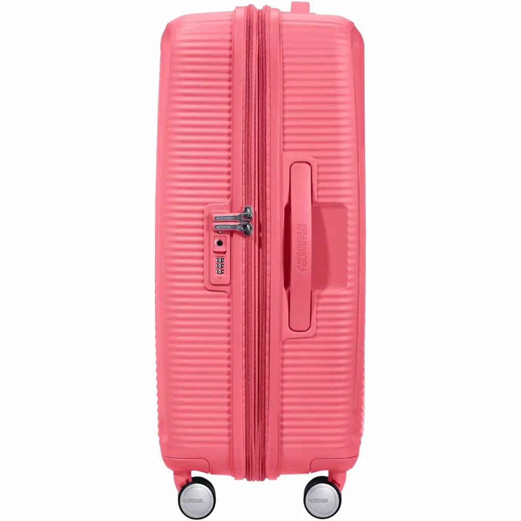 American Tourister Luggage American Tourister Soundbox 4 Wheel 67Cm Medium Spinner Expandable Suitcase (7408819568729)