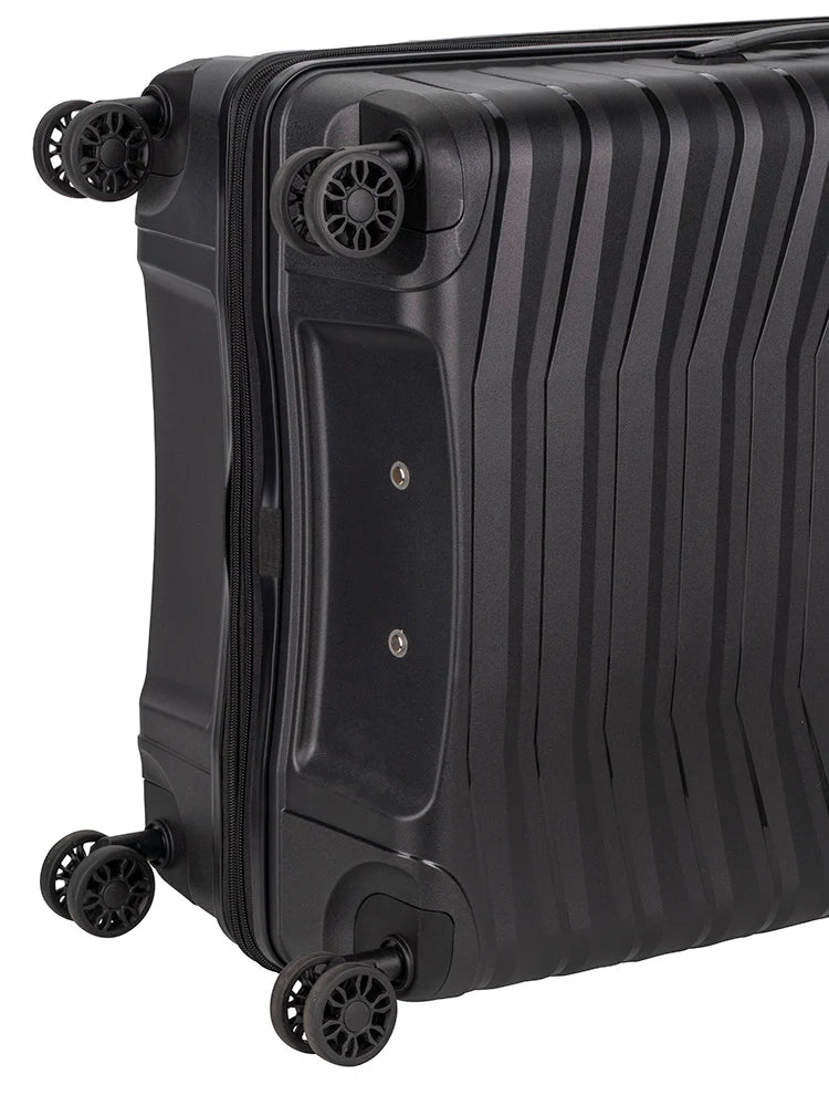 Cellini Aerotech 4 Wheel Trolley Case - Black