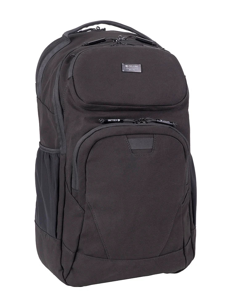 Cellini Explorer Pro Large Business Backpack with Shockproof Pocket-Black 499515