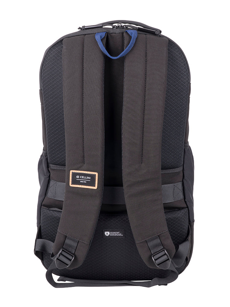 Cellini Explorer Pro Large Business Backpack with Shockproof Pocket-Black 499515