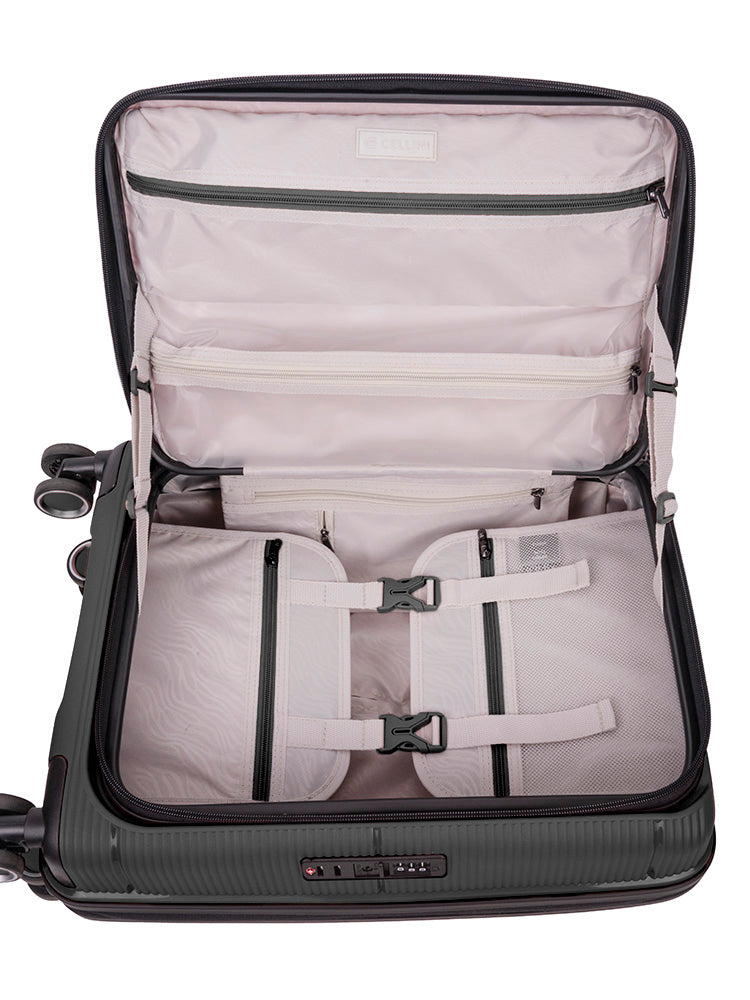 Cellini Ipak 4 Wheel Carry On Trolley Case 112555 (8018886164569)
