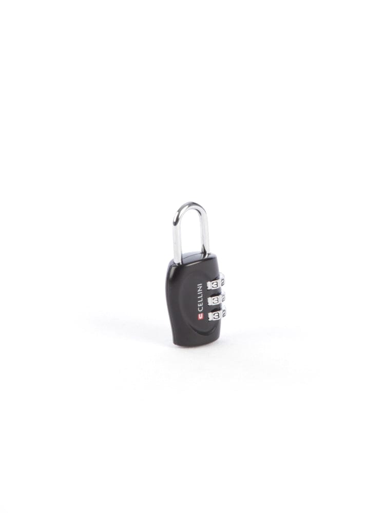 CELLINI Luggage Accessories Cellini Accessories 3 Dial Combo Lock Black 331035 (7768846827609)