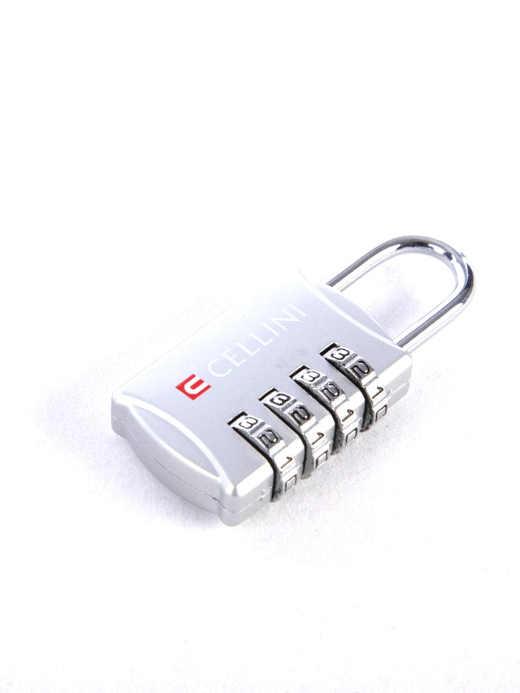 CELLINI Luggage Accessories Cellini Accessories 4 Dial Combo Lock Silver 331048