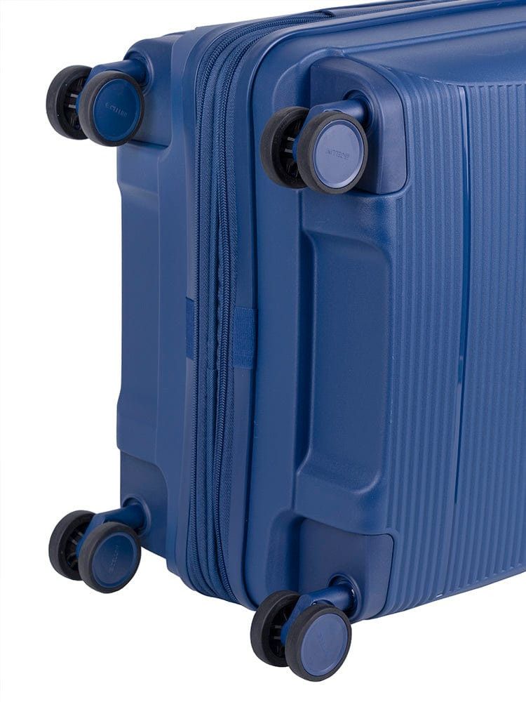 CELLINI Luggage & Bags Cellini Qwest 4 Wheel Carry On Trolley  Navy