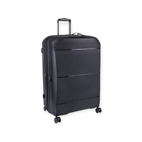 CELLINI Luggage & Bags Cellini Qwest Large 4 Wheel Trolley Case Black (7497366798425)