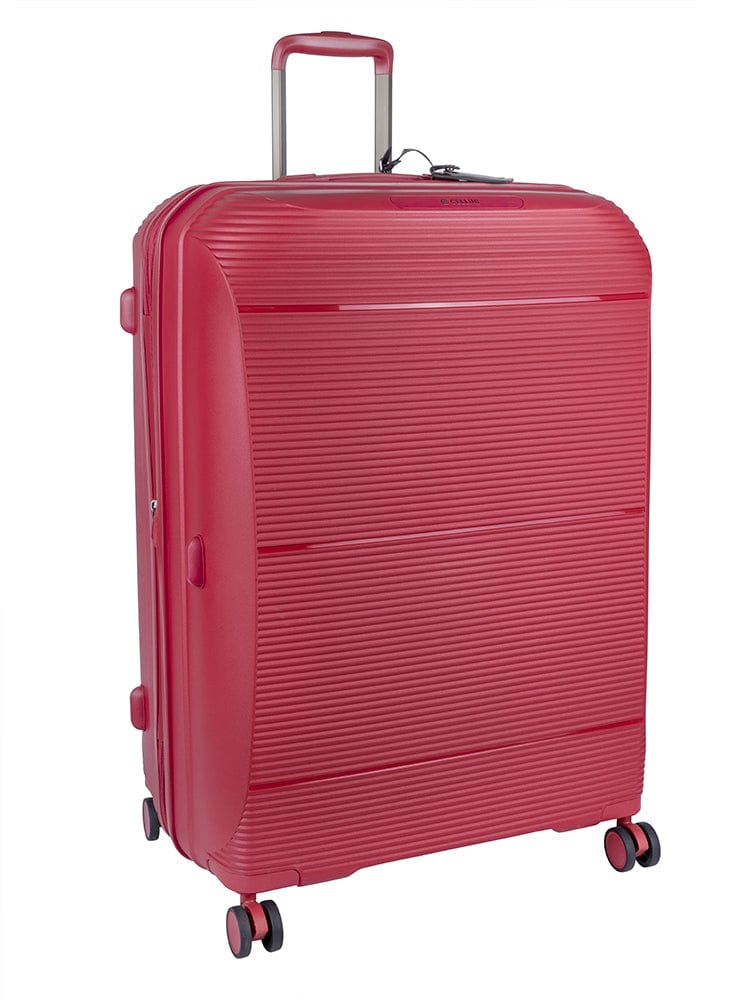 CELLINI Luggage & Bags Cellini Qwest Large 4 Wheel Trolley Case Red (7497328754777)