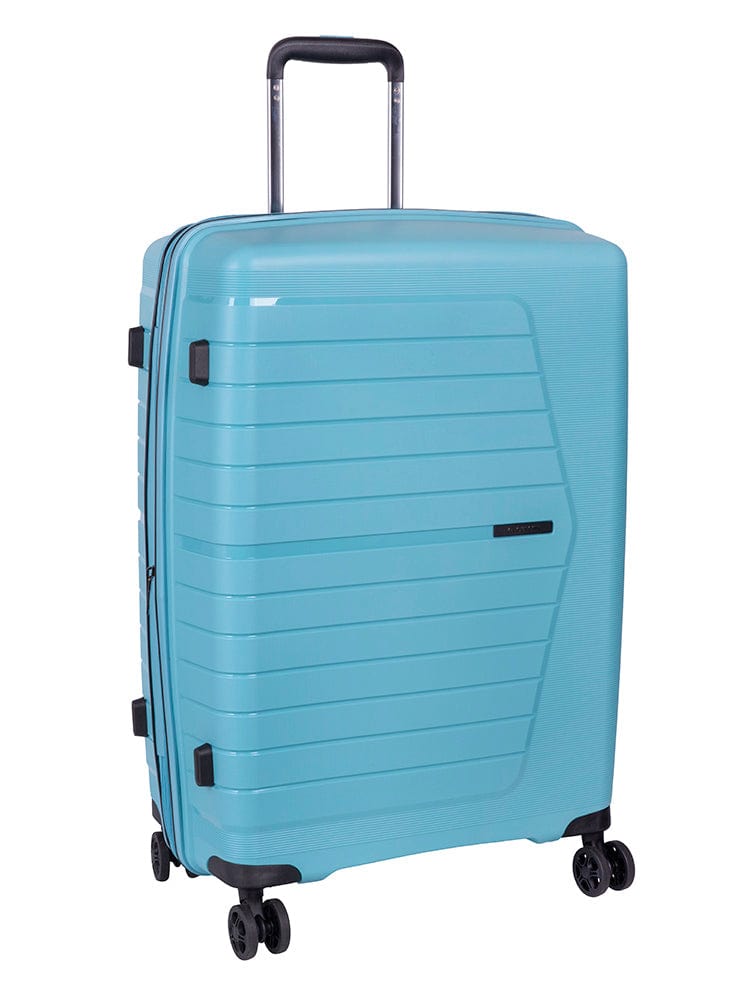 CELLINI Luggage & Bags Cellini Starlite Medium 4 Wheel Trolley Case Light Blue (7497397370969)