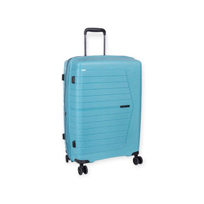 CELLINI Luggage & Bags Cellini Starlite Medium 4 Wheel Trolley Case Light Blue (7497397370969)