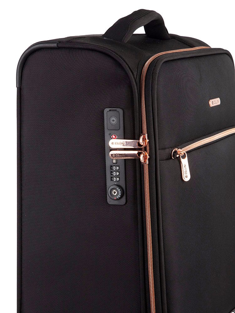 CELLINI Luggage Cellini Allure 4 Wheel Carry On Trolley (7399692730457)