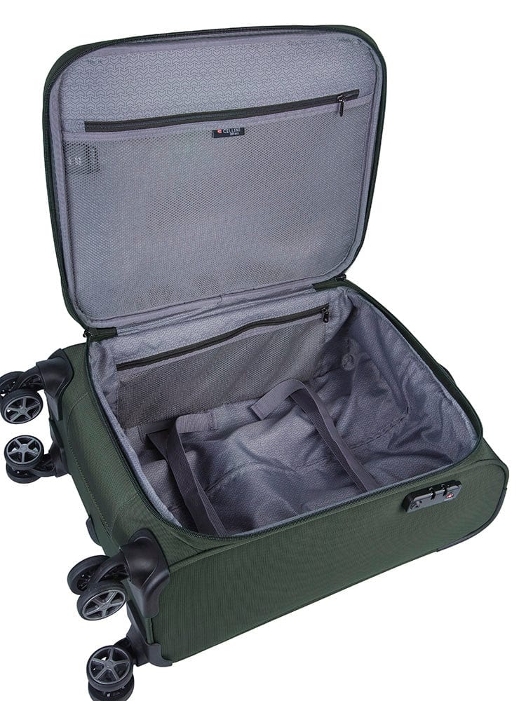 CELLINI Luggage Cellini Optima 4 Wheel Carry On Trolley Case 125553 (7667512311897)