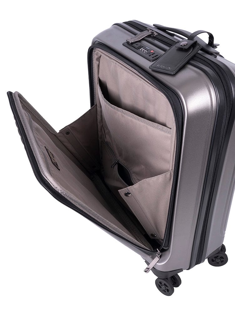 CELLINI Luggage Cellini Tri Pack 4 Wheel Carry On Trolley Case Includes 1 Large Packing Cube 110552 (7651495116889)