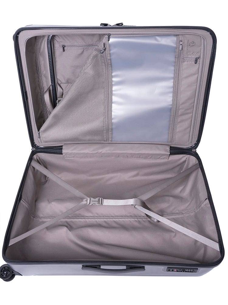 CELLINI Luggage Cellini Tri Pak Large 4 Wheel Trolley Case Includes 2 Large Packing Cube 110752 (7651504357465)