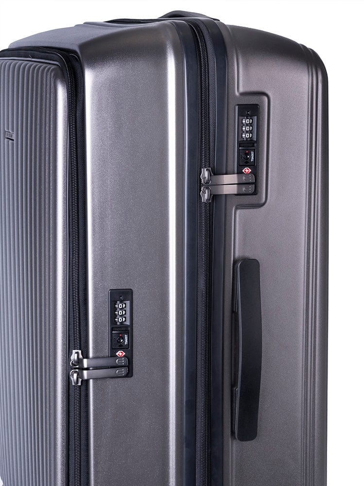 CELLINI Luggage Cellini Tri Pak Large 4 Wheel Trolley Case Includes 2 Large Packing Cube 110752 (7651504357465)