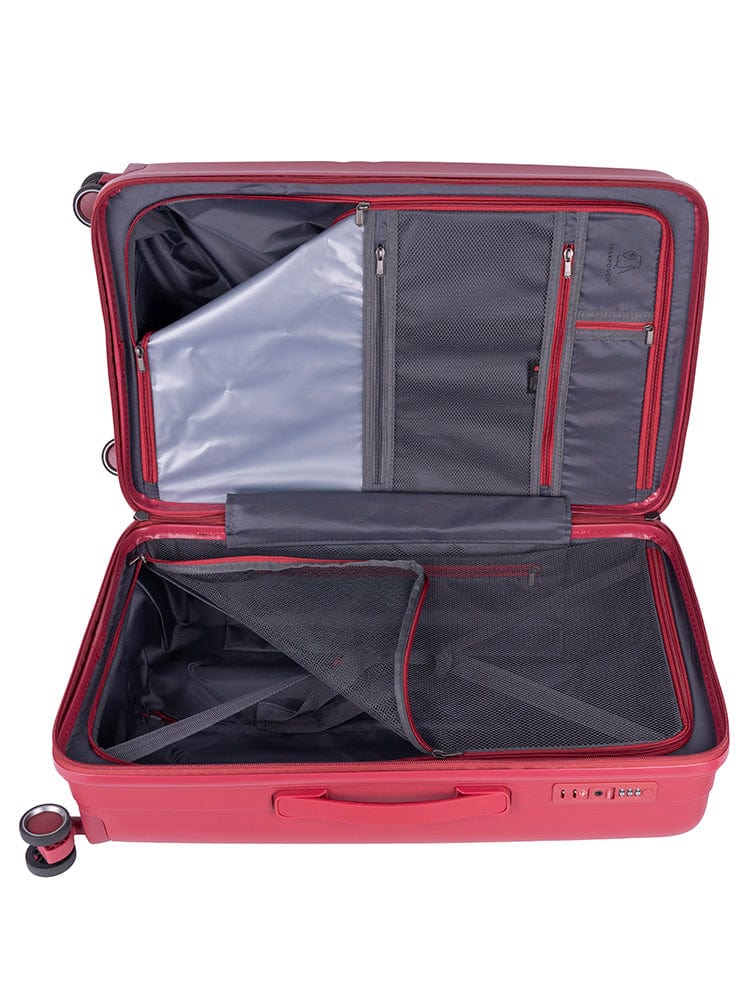 CELLINI Luggage Cellini Xpedition Medium 4 Wheel Trolley Trunk 254679 (7651510091865)