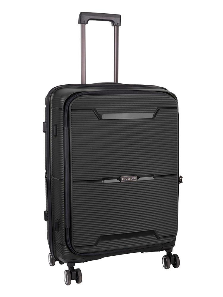 Cellini Ipak Medium 4 Wheel Trolley Case 112655 (8018885541977)