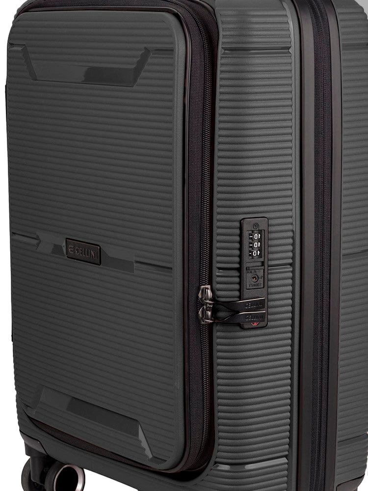 CELLINI Suit Case Cellini Ipak 4 Wheel Carry On Trolley Case 112555