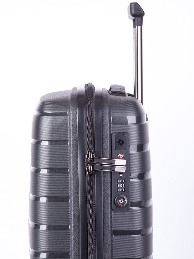 CELLINI Suitcase Cellini Microlite 4 Wheel Trolley Carry On 866505
