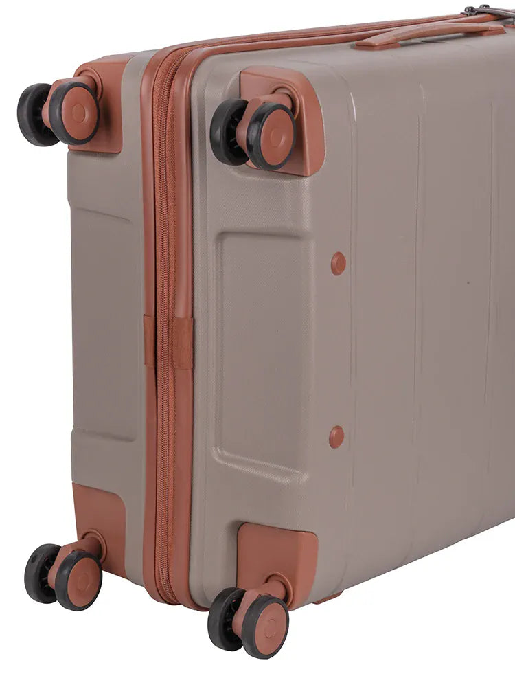 Cellini Suitcase Cellini Monte Carlo Carry On 4 Wheel Trolley Case-Mink/Tan 8555522