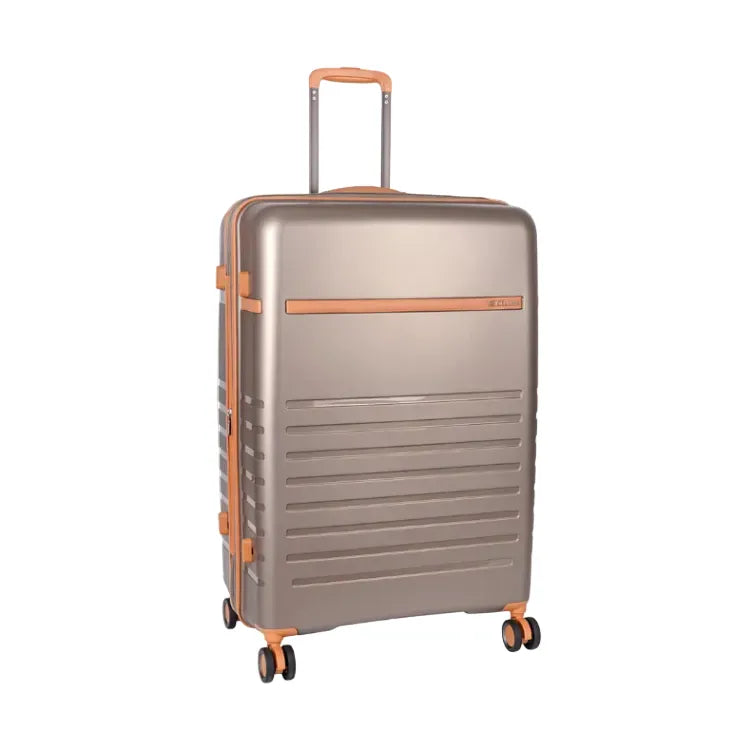 Cellini Suitcase Cellini Royale 4 Wheel Trolley Case-Champagne