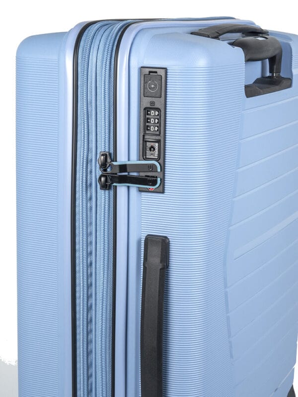 CELLINI Suitcase Cellini Starlite Medium 65Cm 4 Wheel Trolley Case Chambray Blue 3616561 (7797900247129)