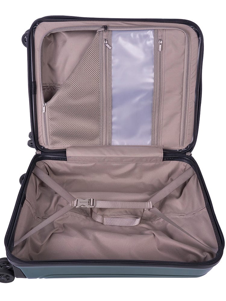 CELLINI Suitcase Cellini Tri Pak 4 Wheel Carry On Trolley Includes 1 Large Packing Cube 110553