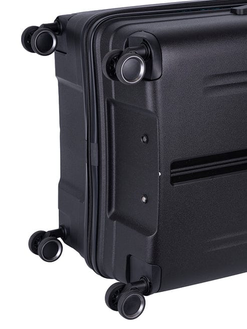 Cellini Xpedition Hardshell 4 Wheel Trolley Case – Black
