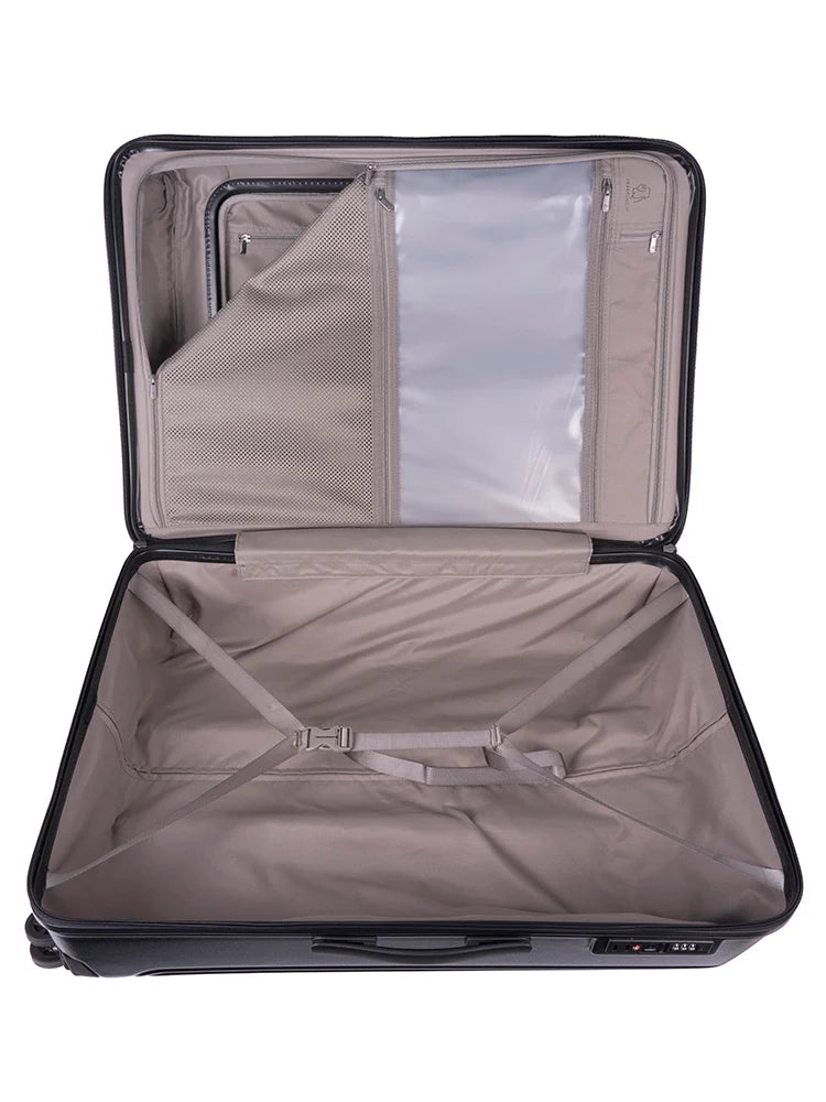 Cellini Tri Pak 4 Wheel Trolley Case-Black