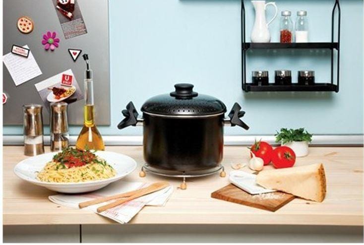 CEM Pasta Pot CEM 20cm Pasta Pot Black