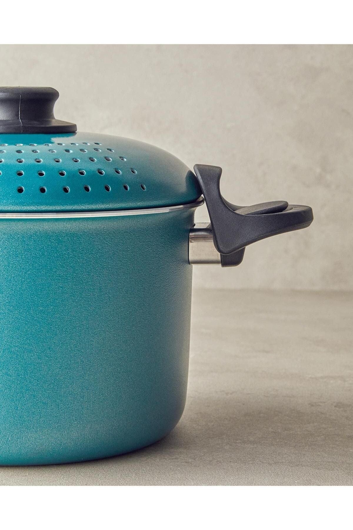 CEM Pasta Pot CEM 20cm Pasta Pot Green