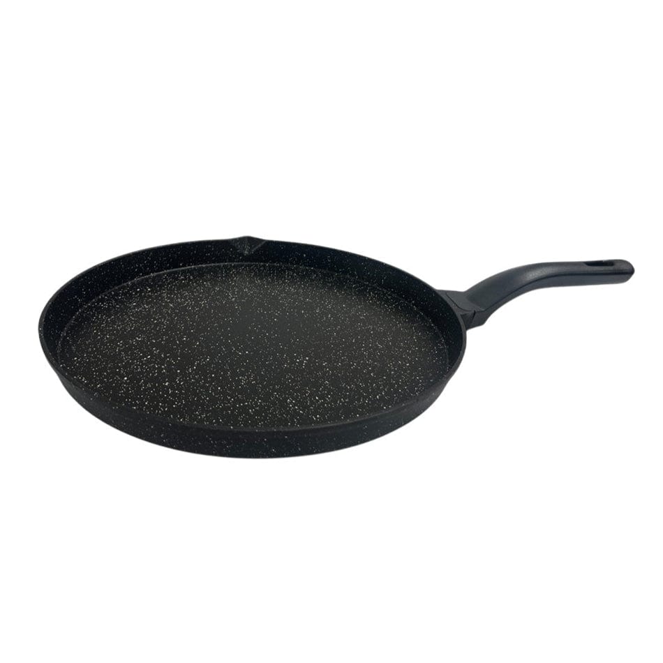 CEM Pasta Pot CEM Premium Cast Aluminium 36cm Pancake Pan Black TCDSD30203605