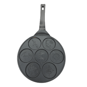 CEM Pasta Pot CEM Premium Cast Aluminium 7 Pancakes Pan TCD30501005