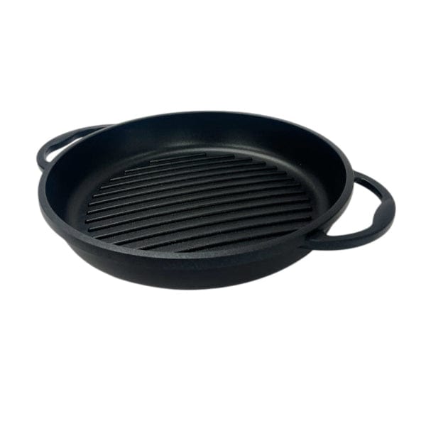 CEM Pasta Pot CEM Premium Cast Aluminium Round Grill Pan Black 28x28cm TCD31002805