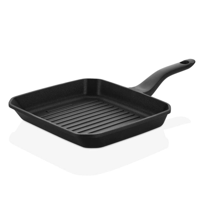 CEM Pasta Pot CEM Premium Cast Aluminium Square Grill Pan Black 26x26cm TCD3100260503