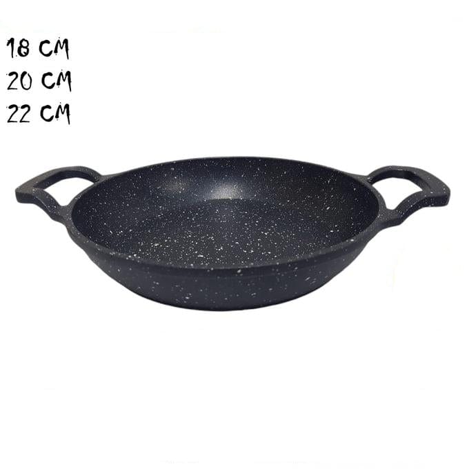 CEM Pasta Pot CEM Premium Cast Aluminium Sweet Sahan Egg Pan 3 Piece TCD80000305