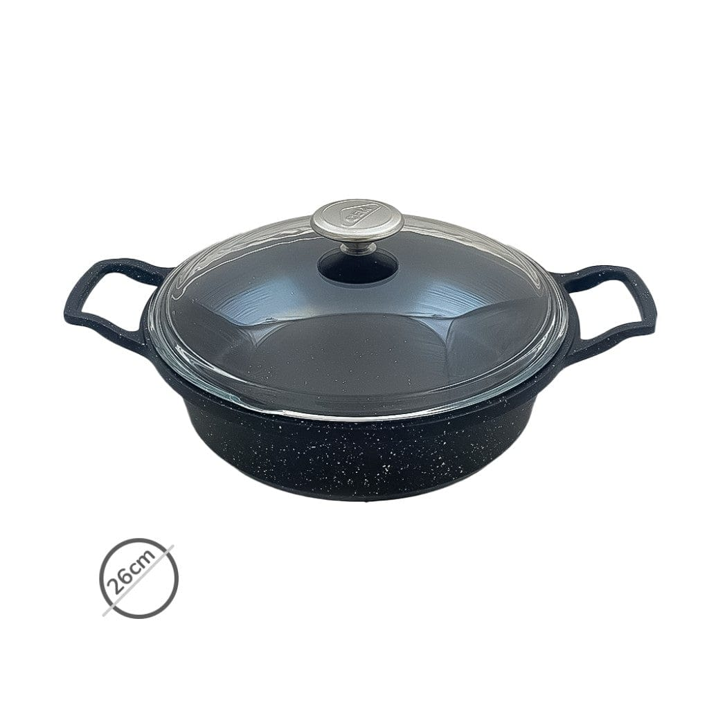 CEM Pots Set CEM Efdel 7 Piece Black Pot Set TCDEF80000705