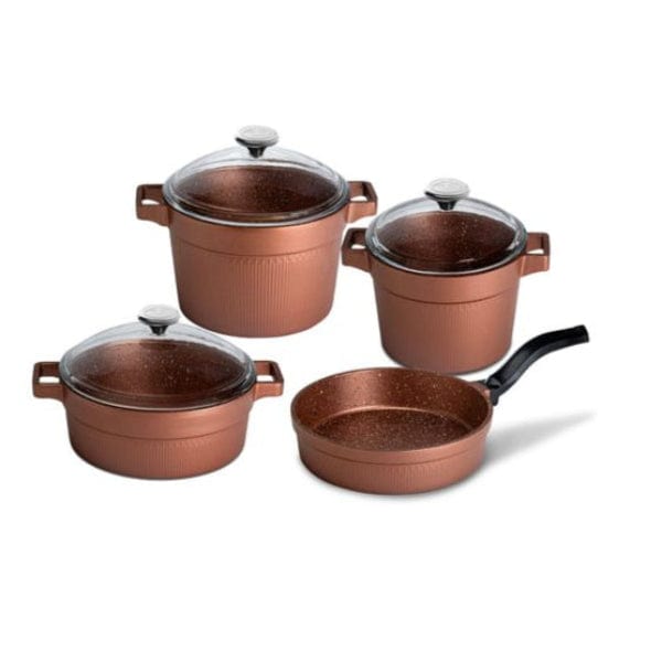 CEM Pots Set CEM Granit 7 Piece Gold Pot Set TCDGM80000726