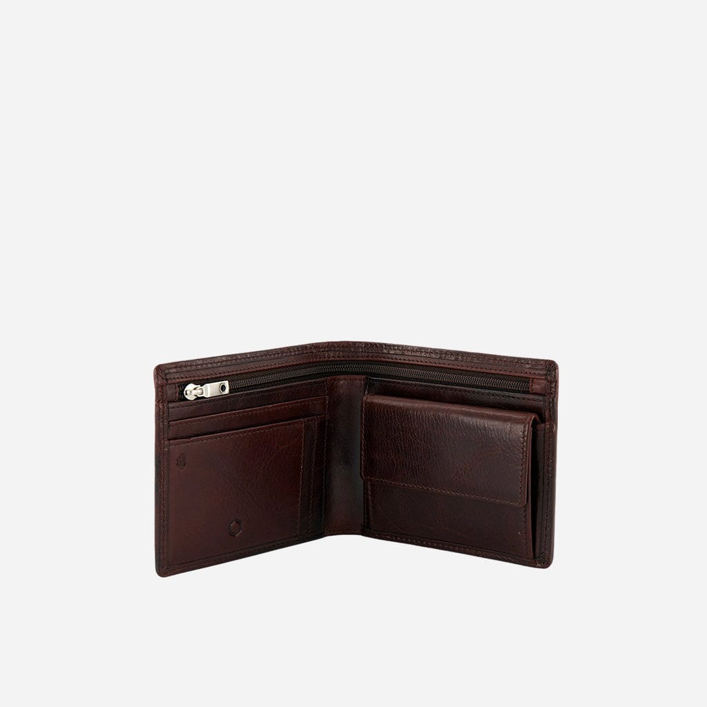 Jekyll & Hide Wallets Jekyll & Hide Medium Billfold Wallet With Coin Coffee (7266294792281)