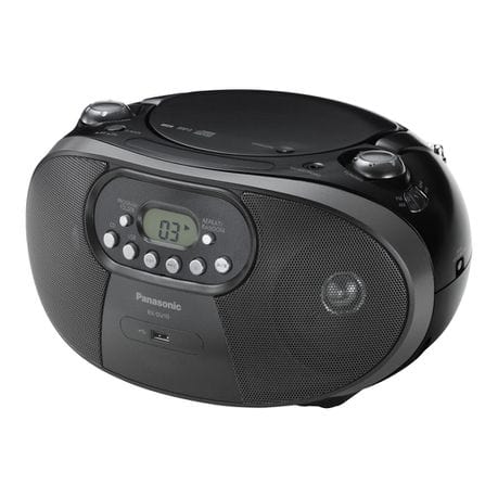Panasonic portable radio Panasonic Black Portable CD Radio RX-DU10GS-K (6547517177945)
