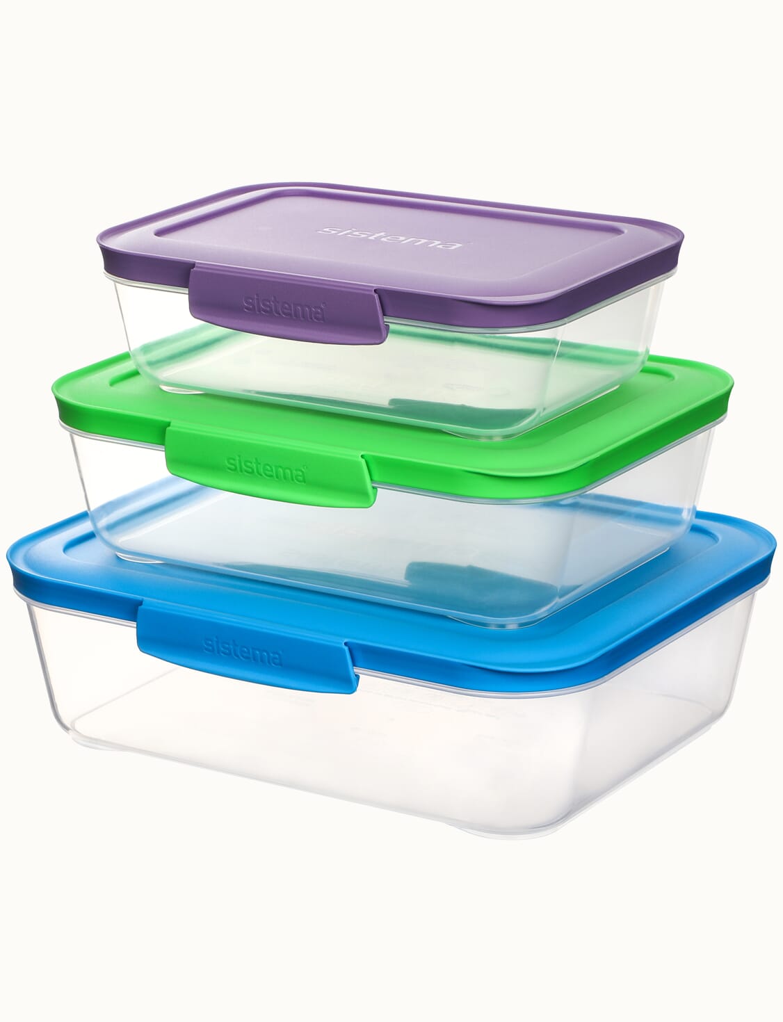 Sistema LUNCH BOX Sistema Nest It 3 Pack 59153 (7303188775001)