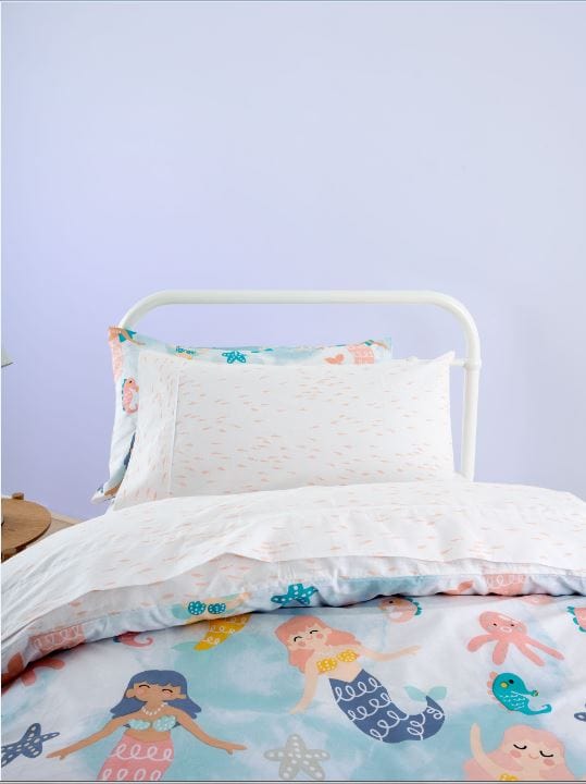 Linen House Duvet Cover Linen House Multi Mermaid Tale Duvet Cover Set (4680208810073)