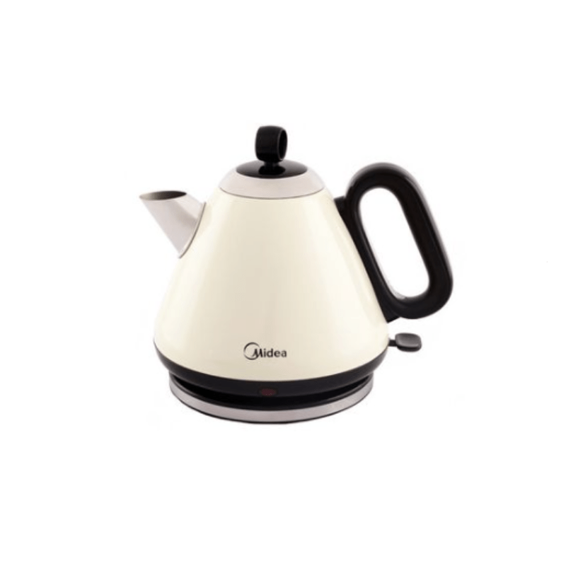 Midea KETTLE Midea 1.7 Litre Vintage Tea Pot Kettle Cream MK-17S26C (6570111729753)