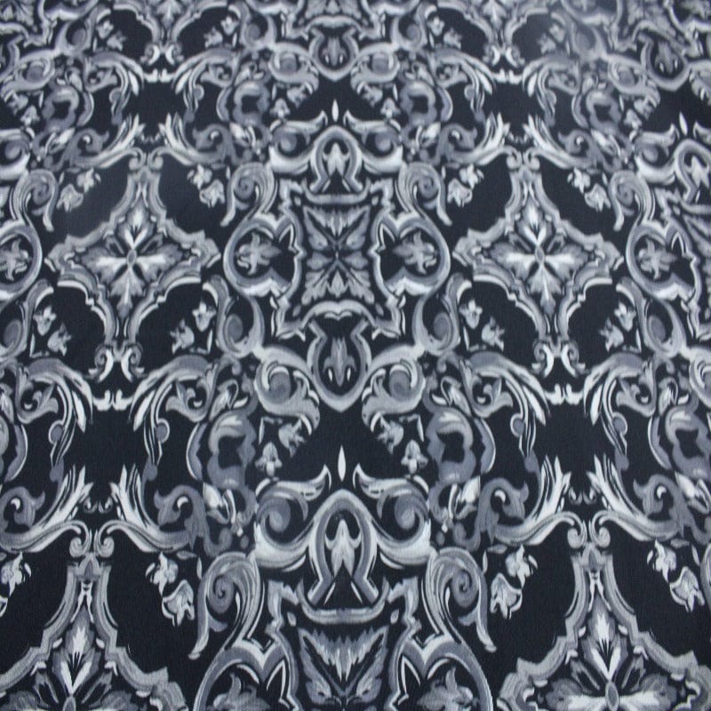 Mini Matt Printed Mini Matt DES.18 COL.4 Black 150cm (7119631941721)