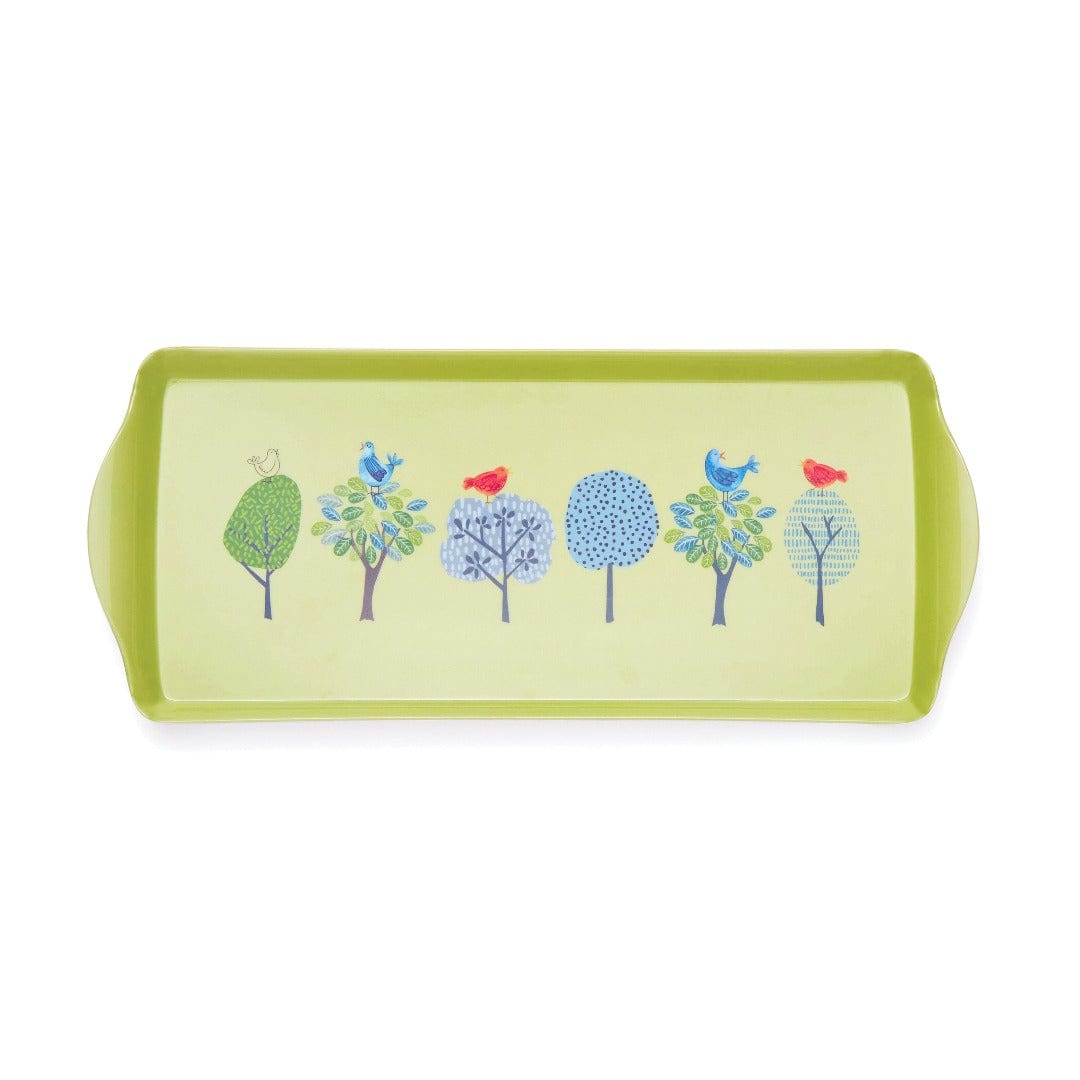 Cooksmart SERVING TRAY Cooksmart Forest Birds Tray Small CS2001 (7175828504665) (7982703083609)